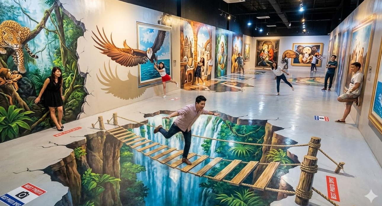 ART IN PARADISE PATTAYA WITH TICKETS (PRIVATE PICK UP AND DROP PATTAYA HOTEL)